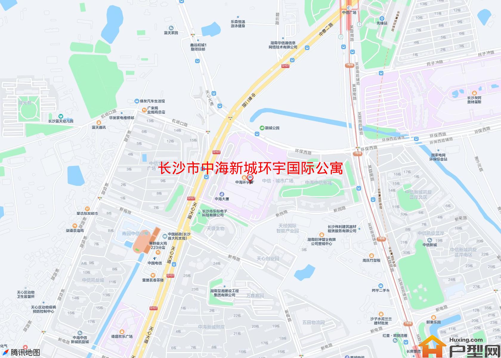 中海新城环宇国际公寓小区 - 户型网