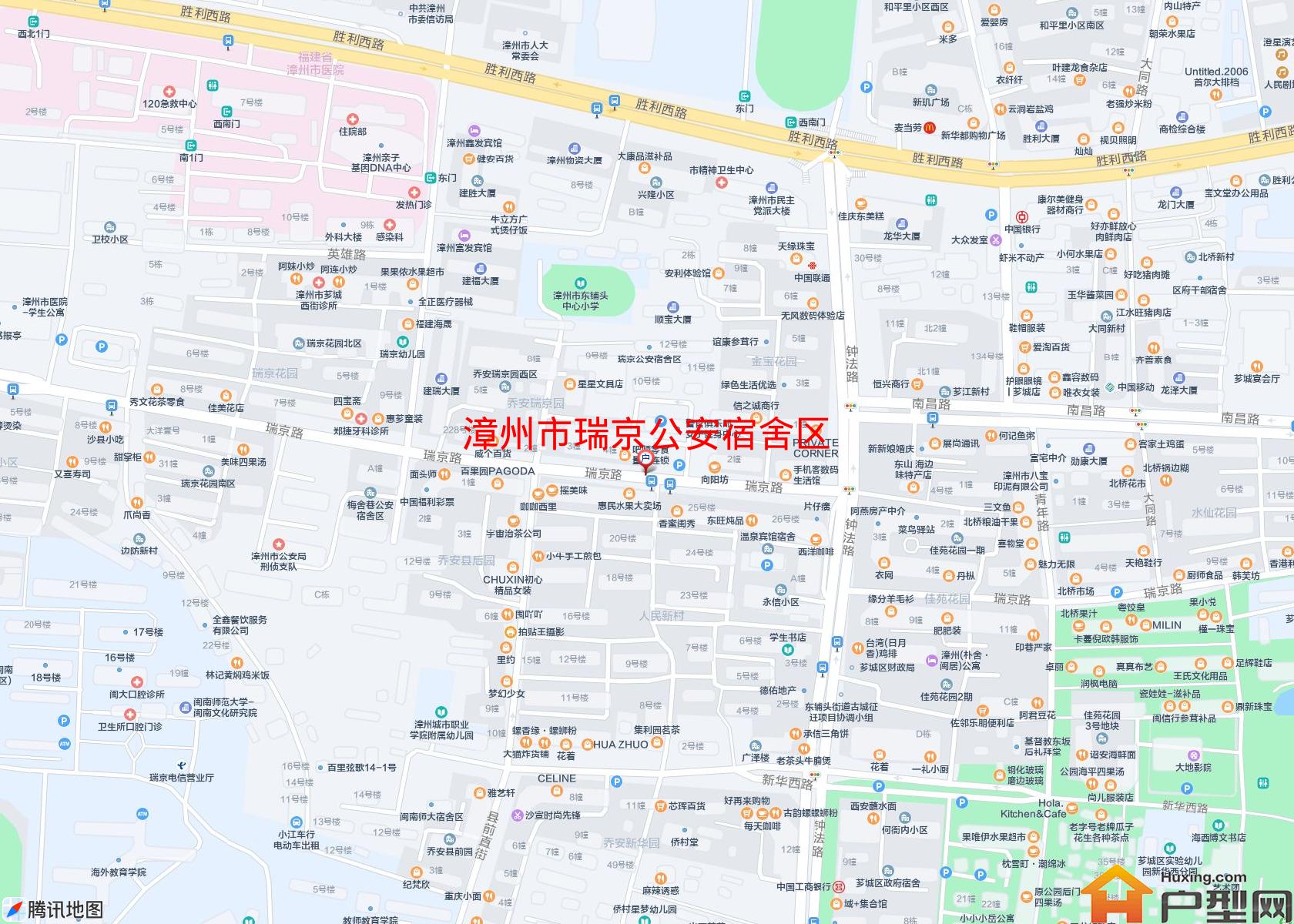 瑞京公安宿舍区小区 - 户型网