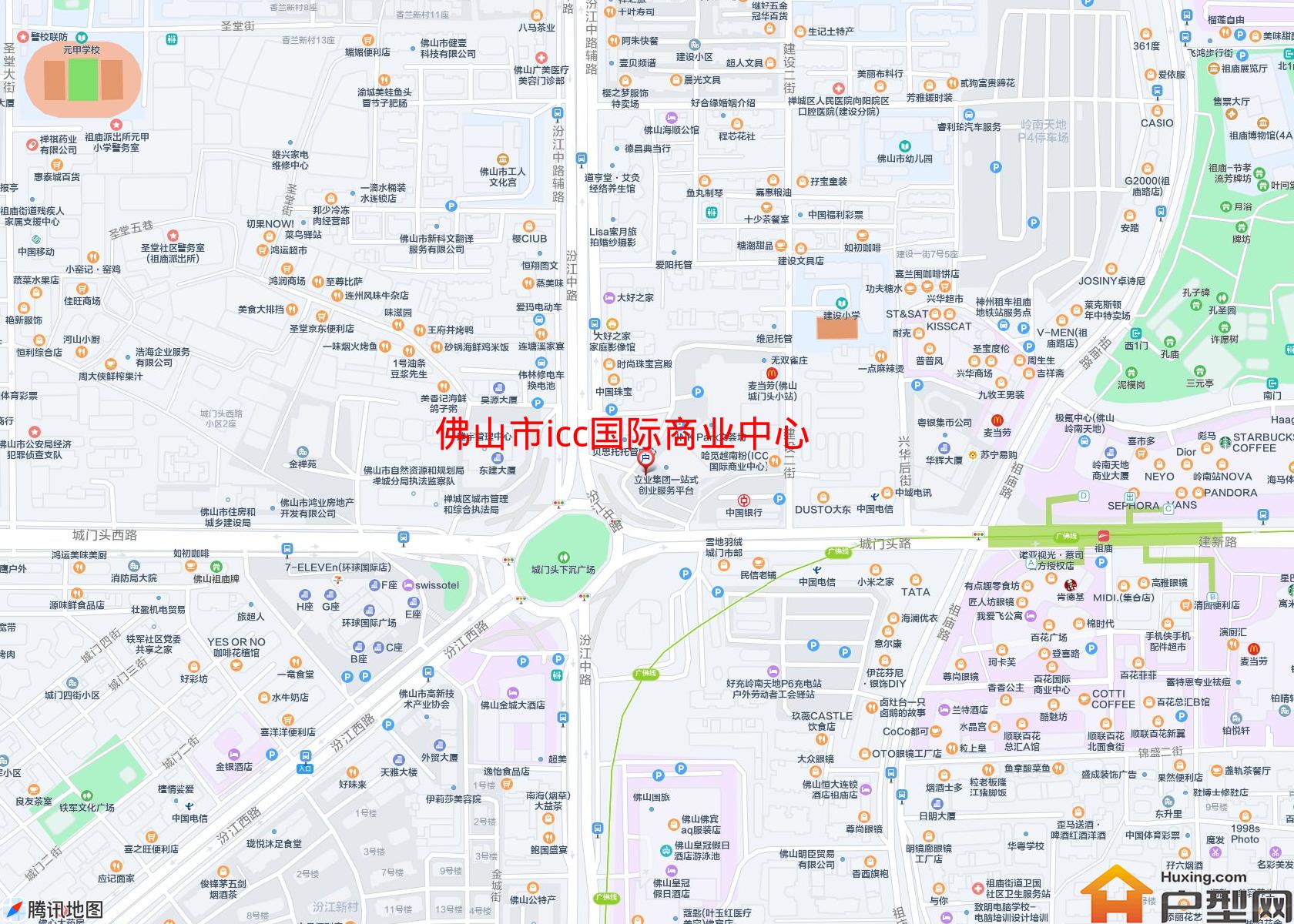 icc国际商业中心小区 - 户型网