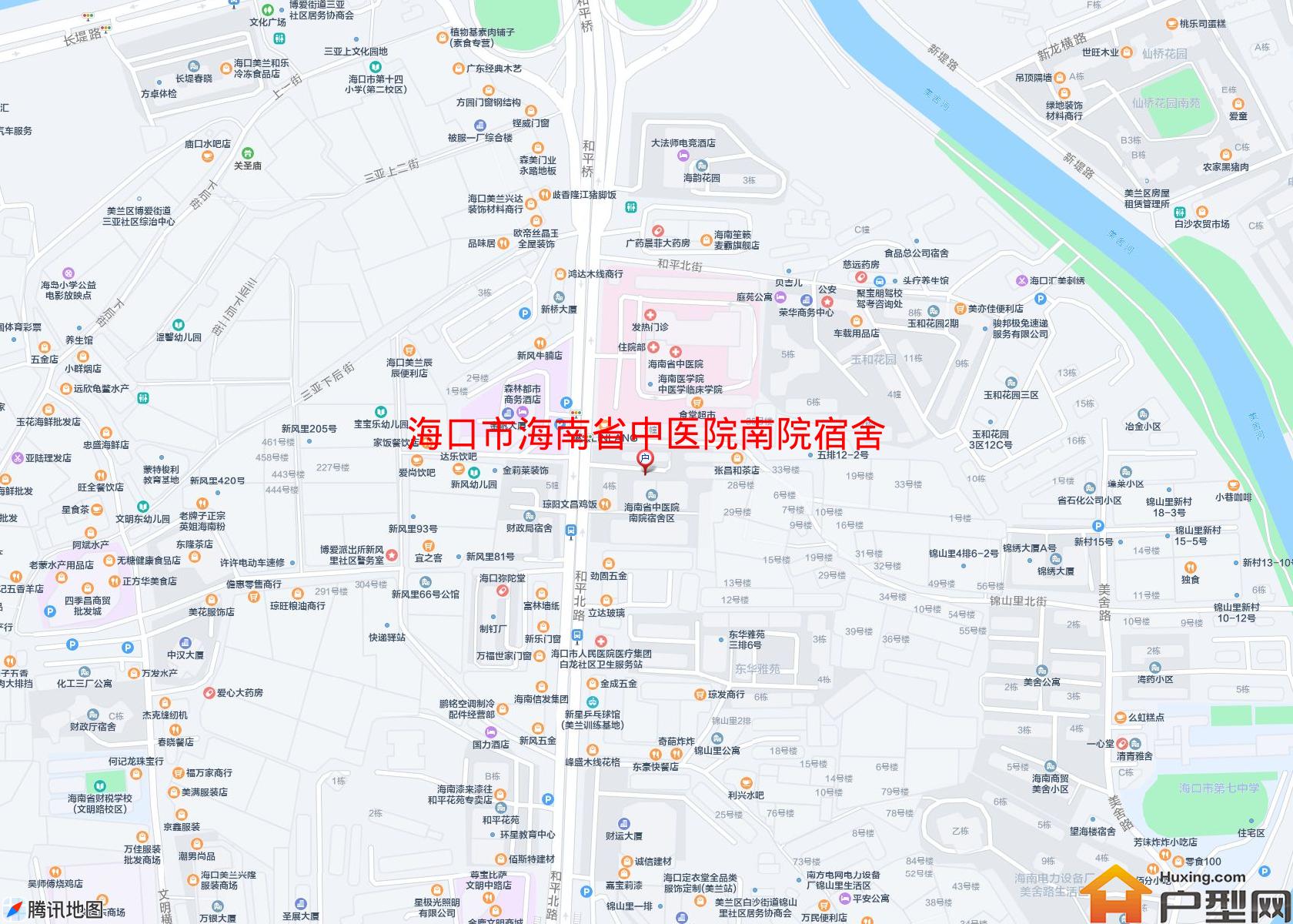 海南省中医院南院宿舍区小区 - 户型网