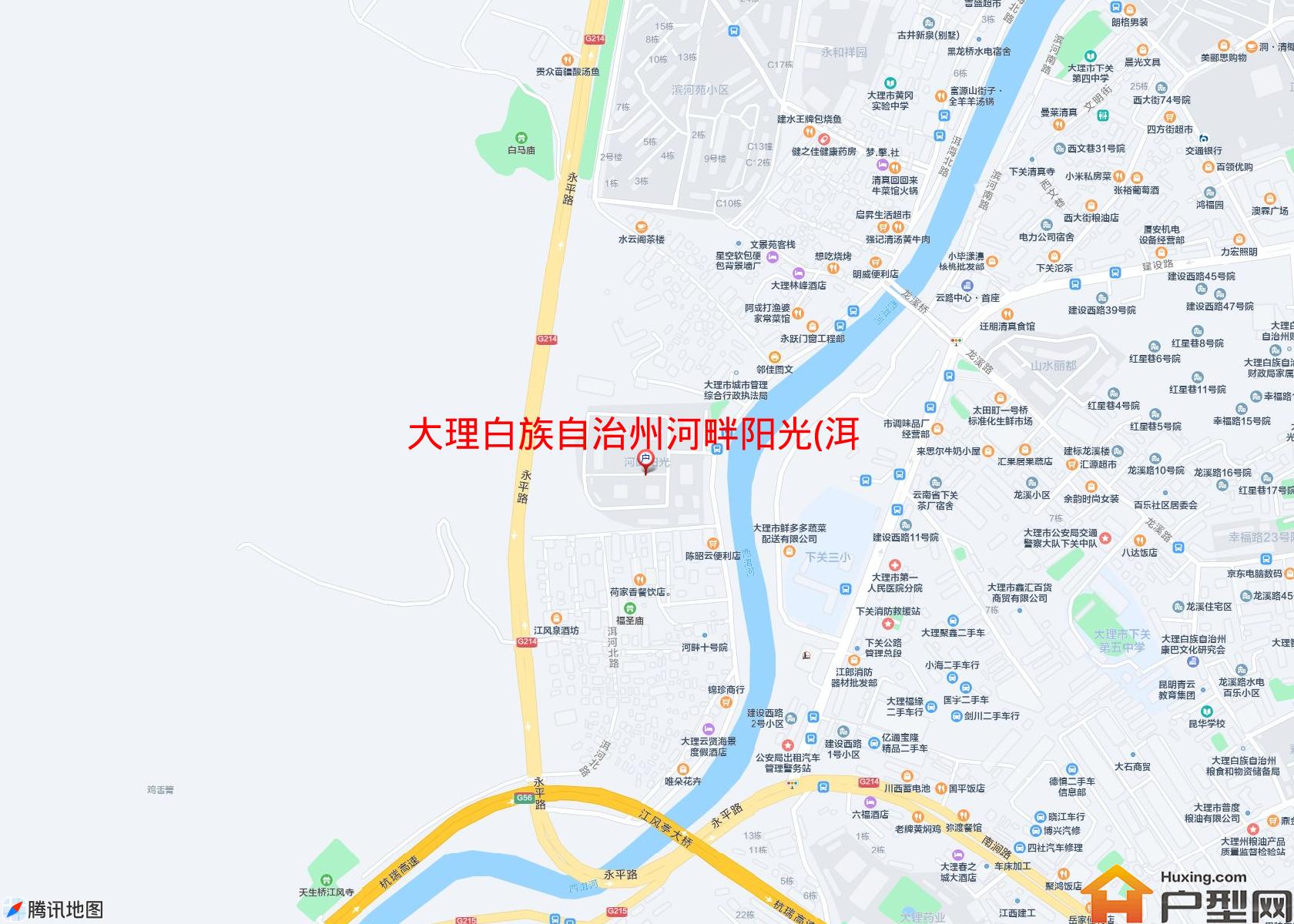 河畔阳光(洱河北路一号)小区 - 户型网