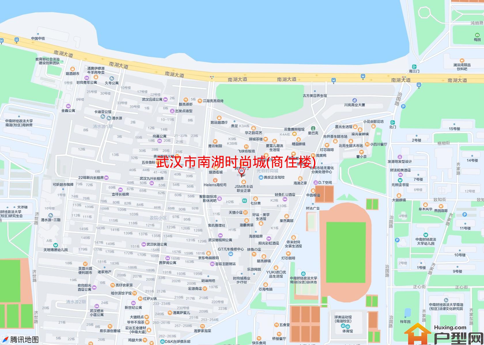 南湖时尚城(商住楼)小区 - 户型网