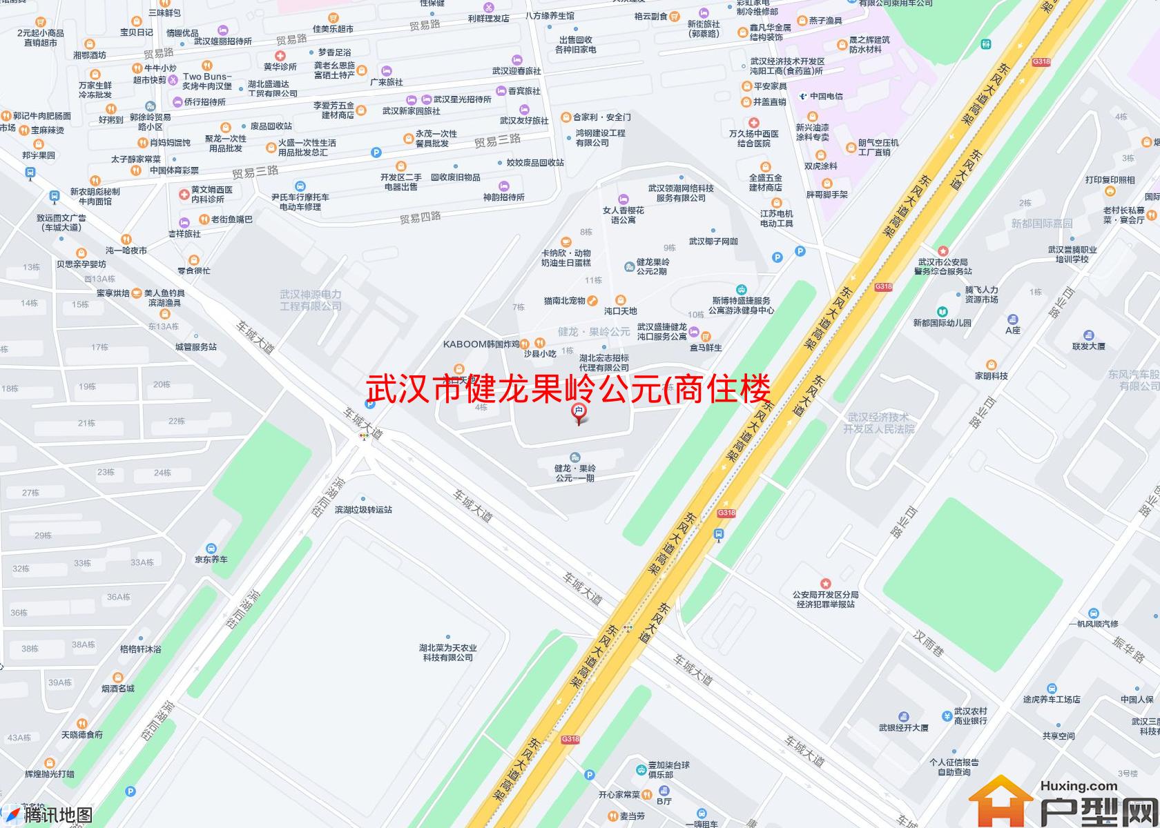 健龙果岭公元(商住楼)小区 - 户型网