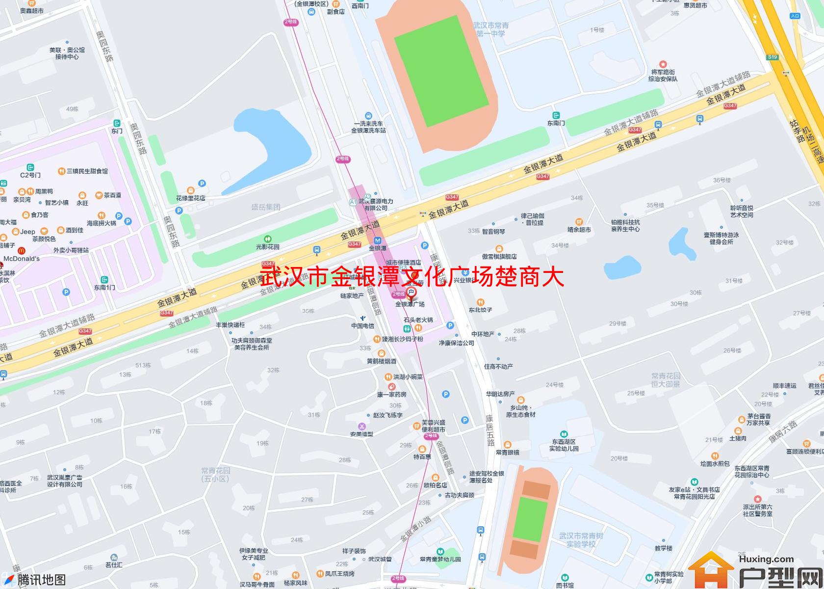 金银潭文化广场楚商大厦小区 - 户型网