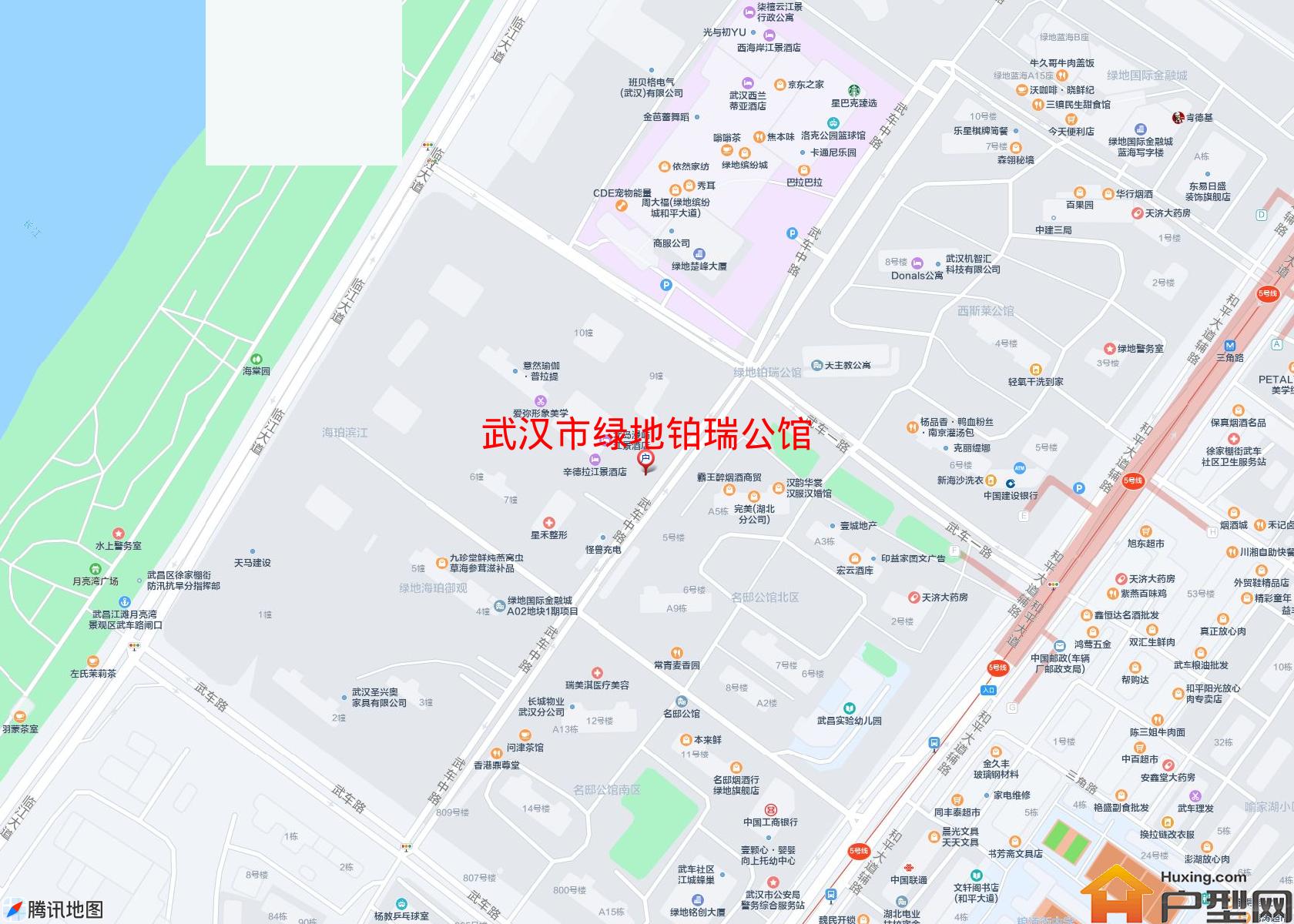 绿地铂瑞公馆小区 - 户型网