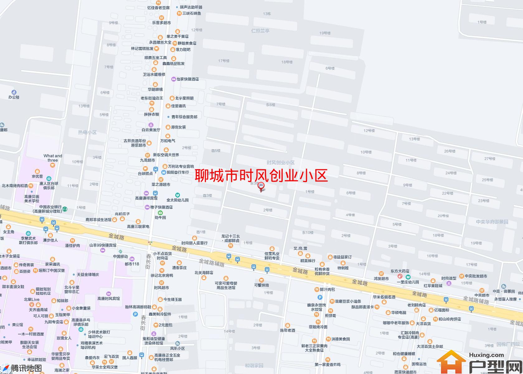 时风创业小区小区 - 户型网
