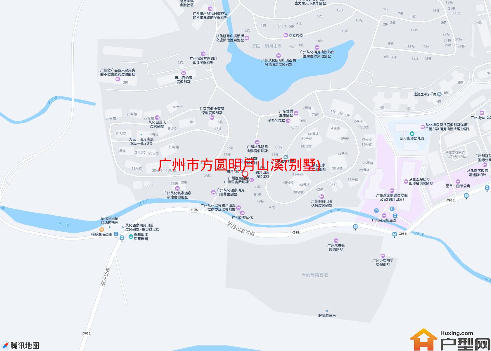 方圆明月山溪(别墅)小区 - 户型网