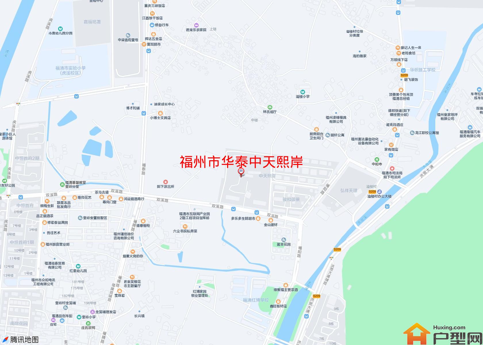 华泰中天熙岸小区 - 户型网