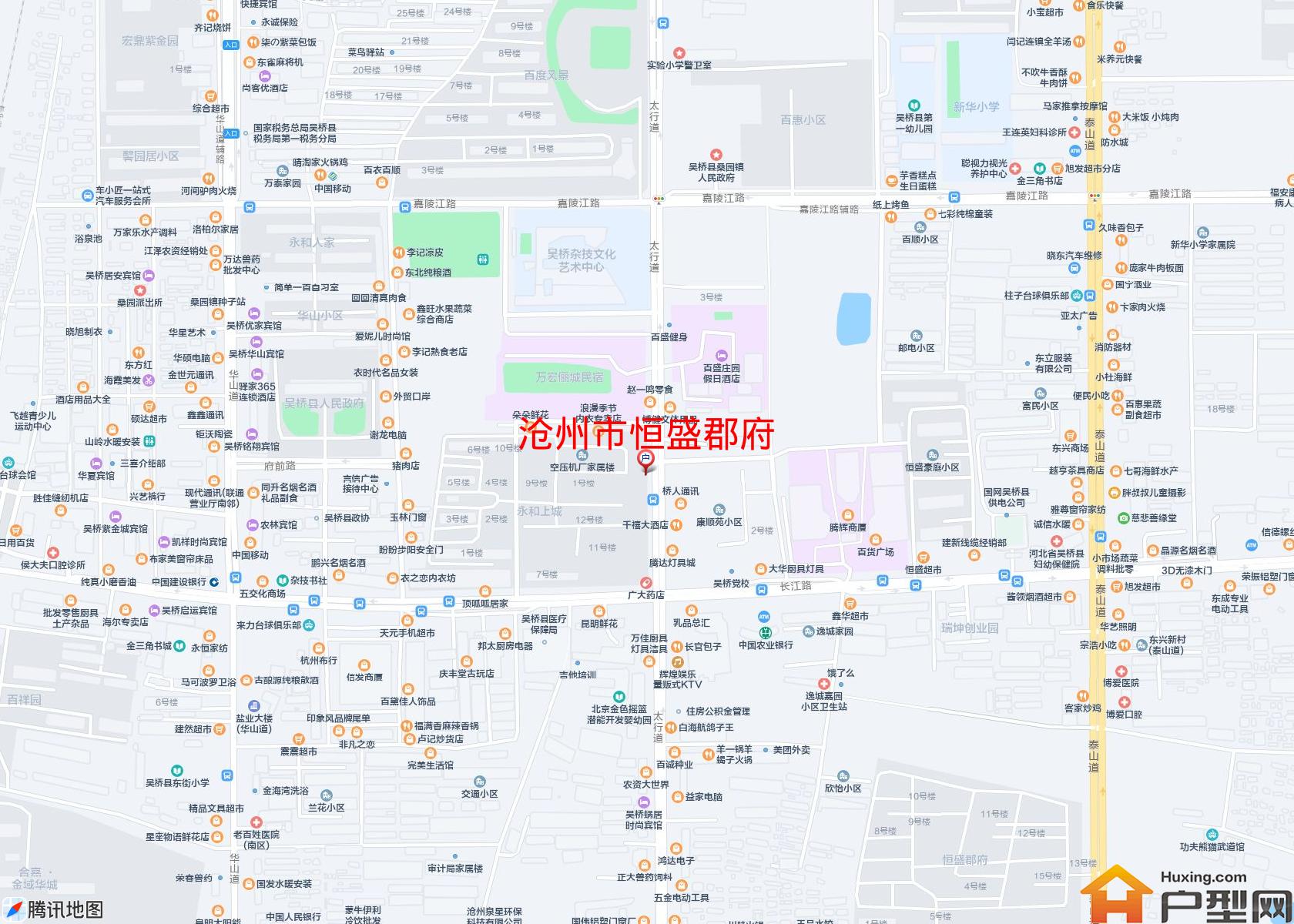 恒盛郡府小区 - 户型网