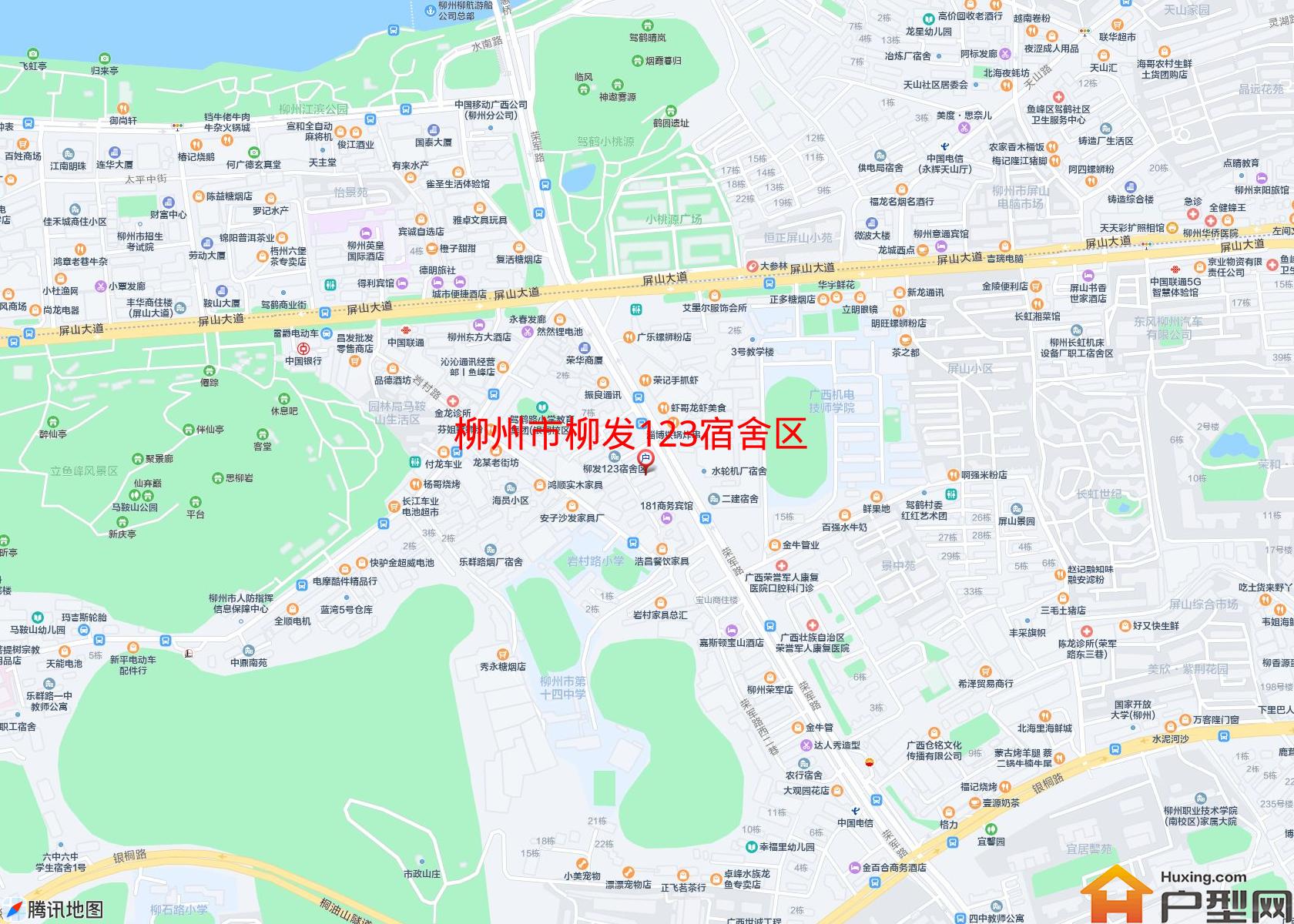 柳发123宿舍区小区 - 户型网