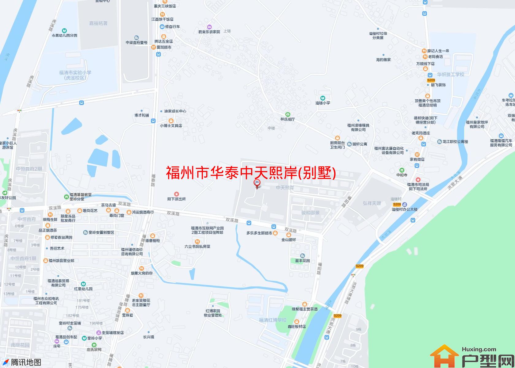 华泰中天熙岸(别墅)小区 - 户型网