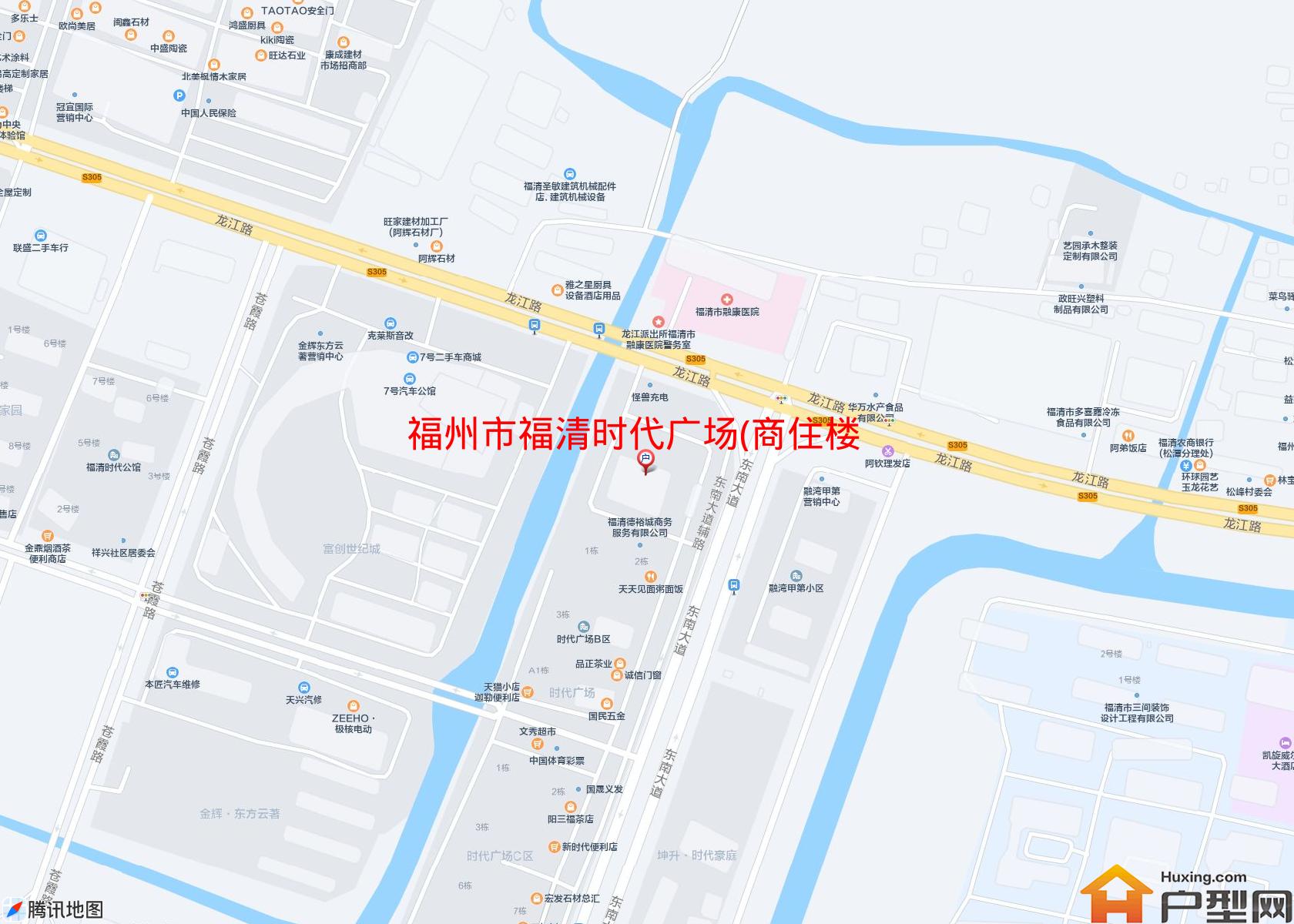 福清时代广场(商住楼)小区 - 户型网