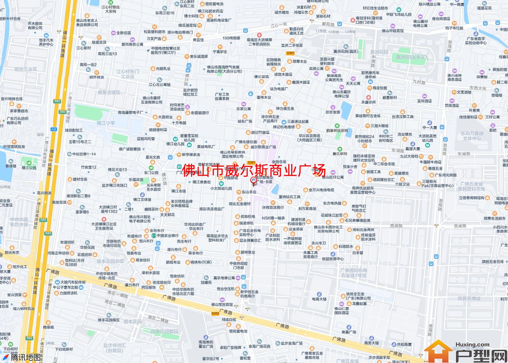 威尔斯商业广场小区 - 户型网