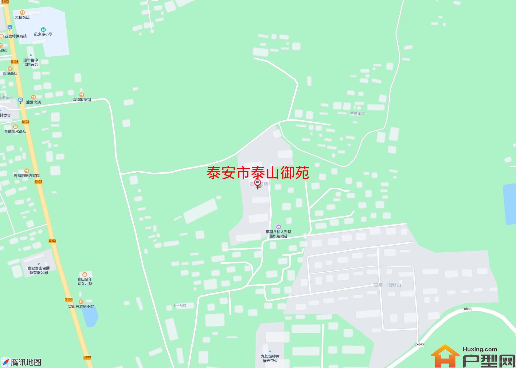 泰山御苑小区 - 户型网