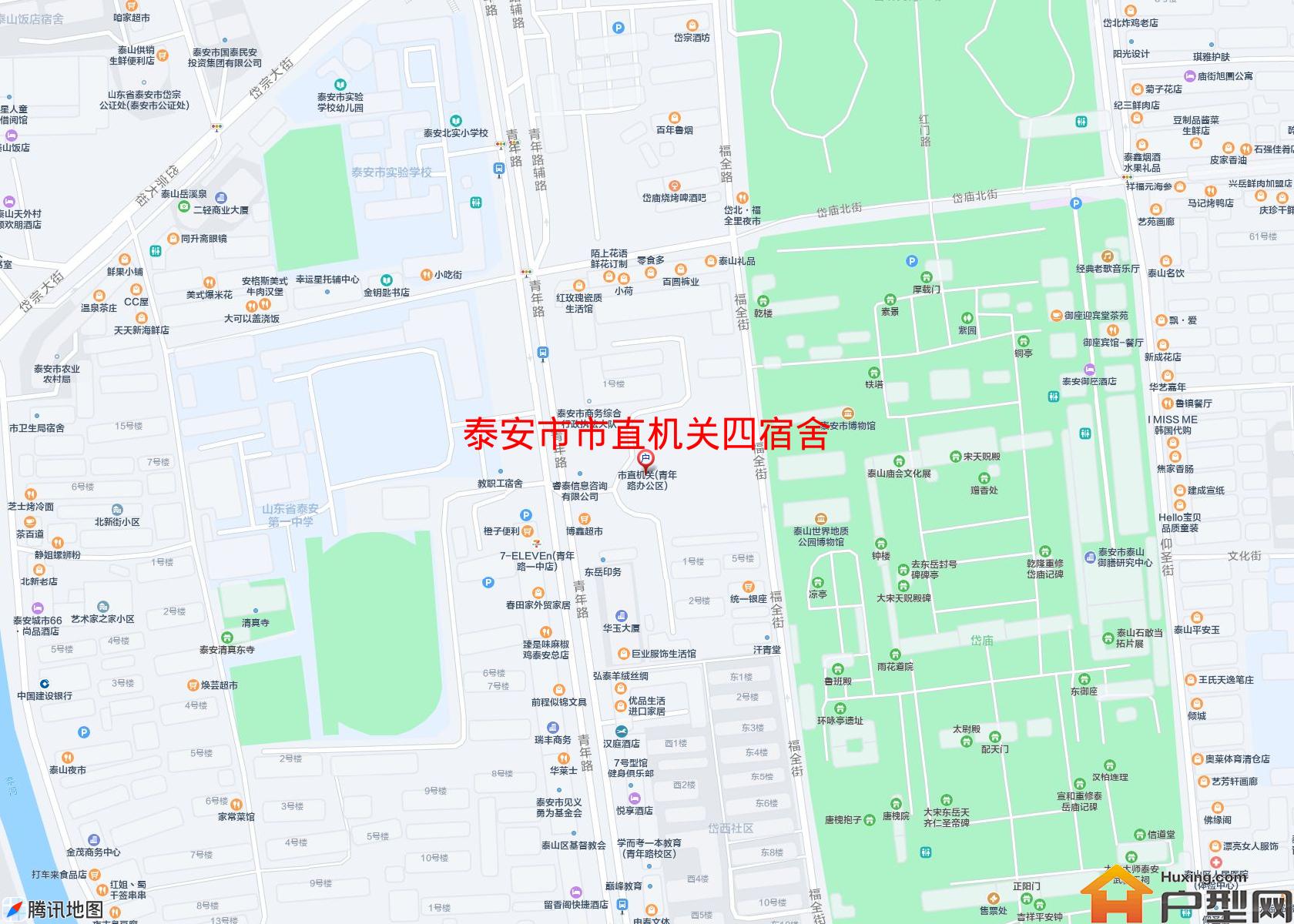 市直机关四宿舍小区 - 户型网