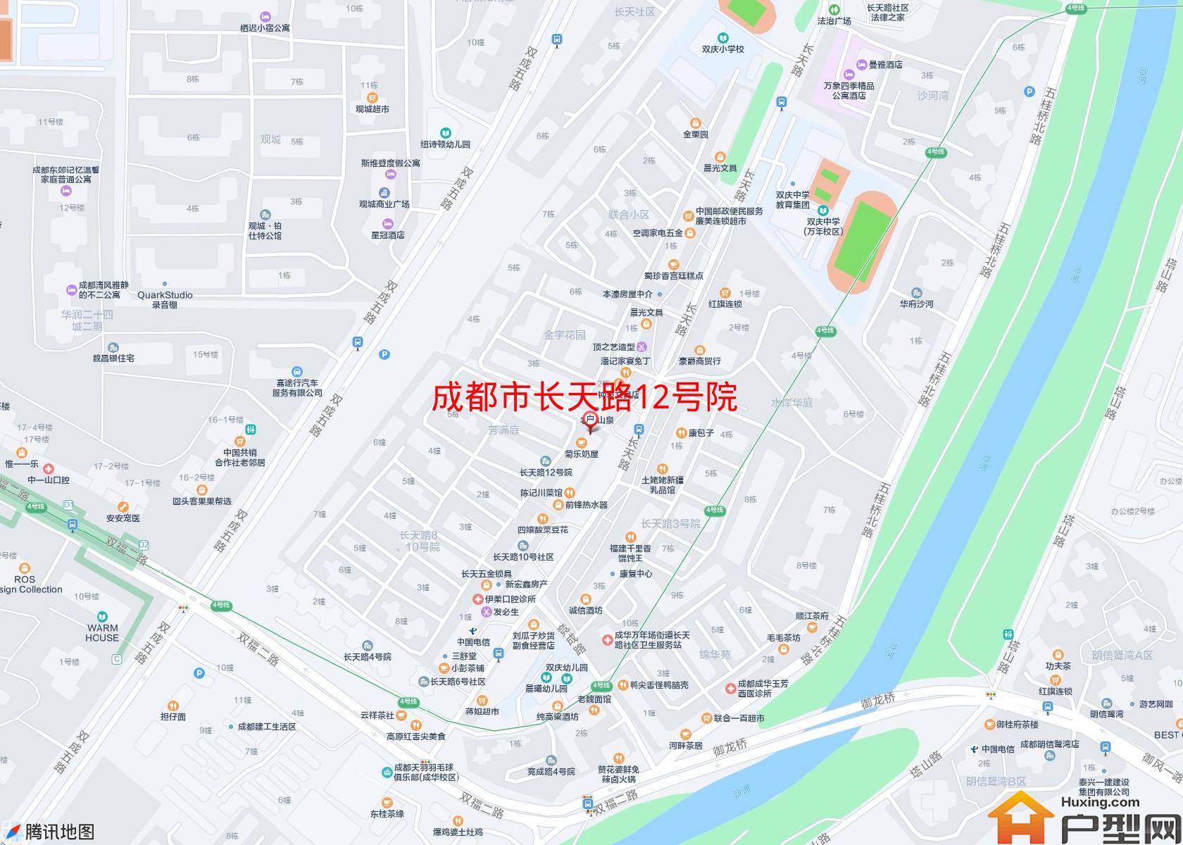 长天路12号院小区 - 户型网