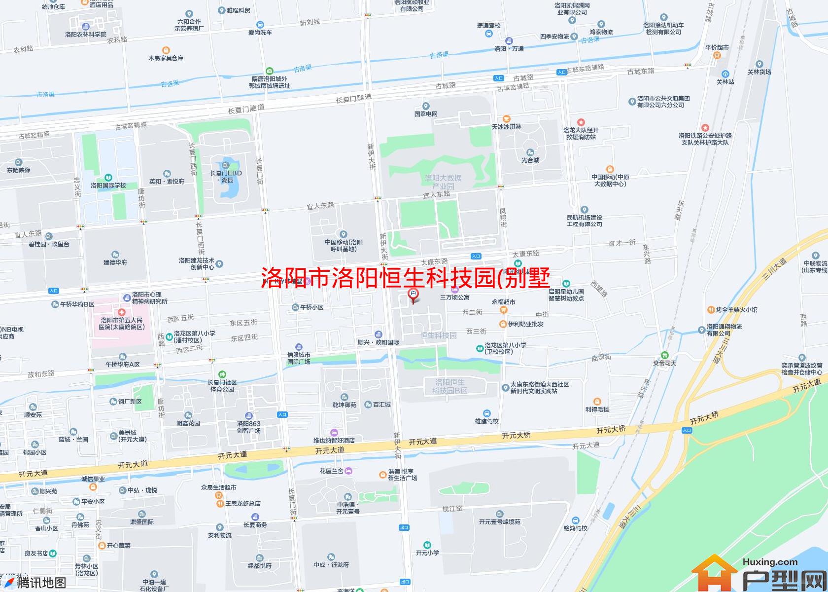 洛阳恒生科技园(别墅)小区 - 户型网