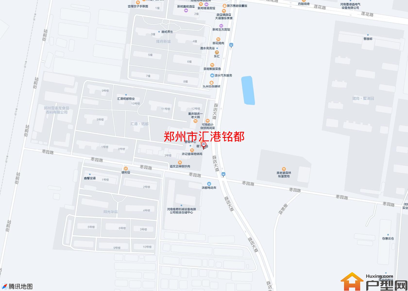 汇港铭都小区 - 户型网