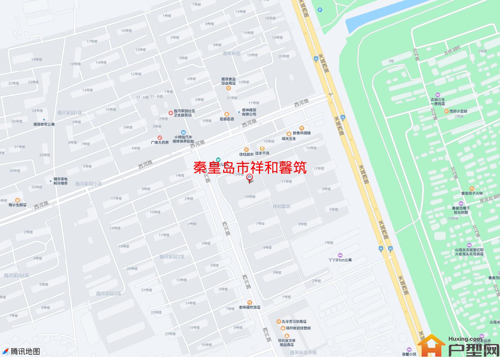 祥和馨筑小区 - 户型网