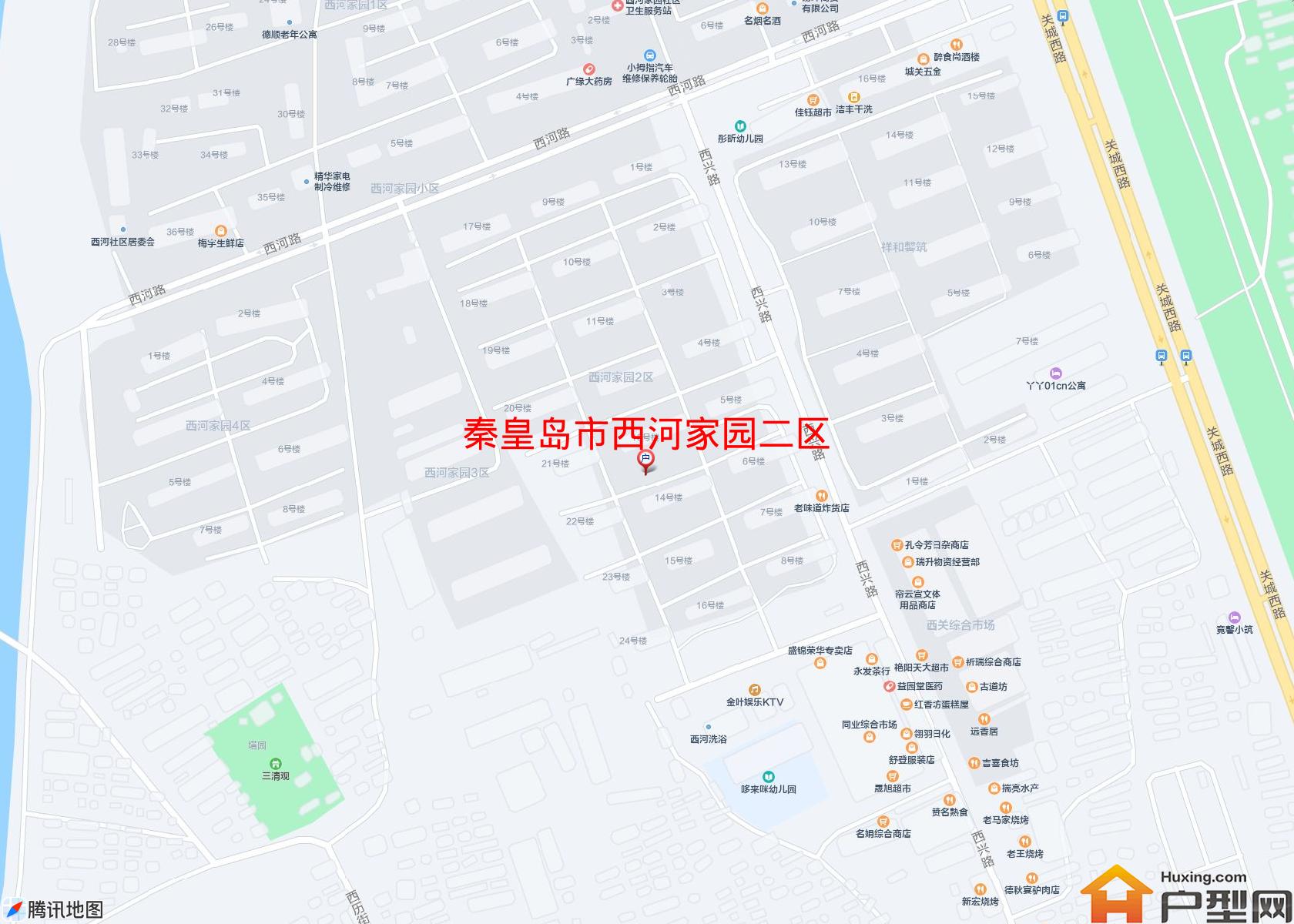 西河家园二区小区 - 户型网