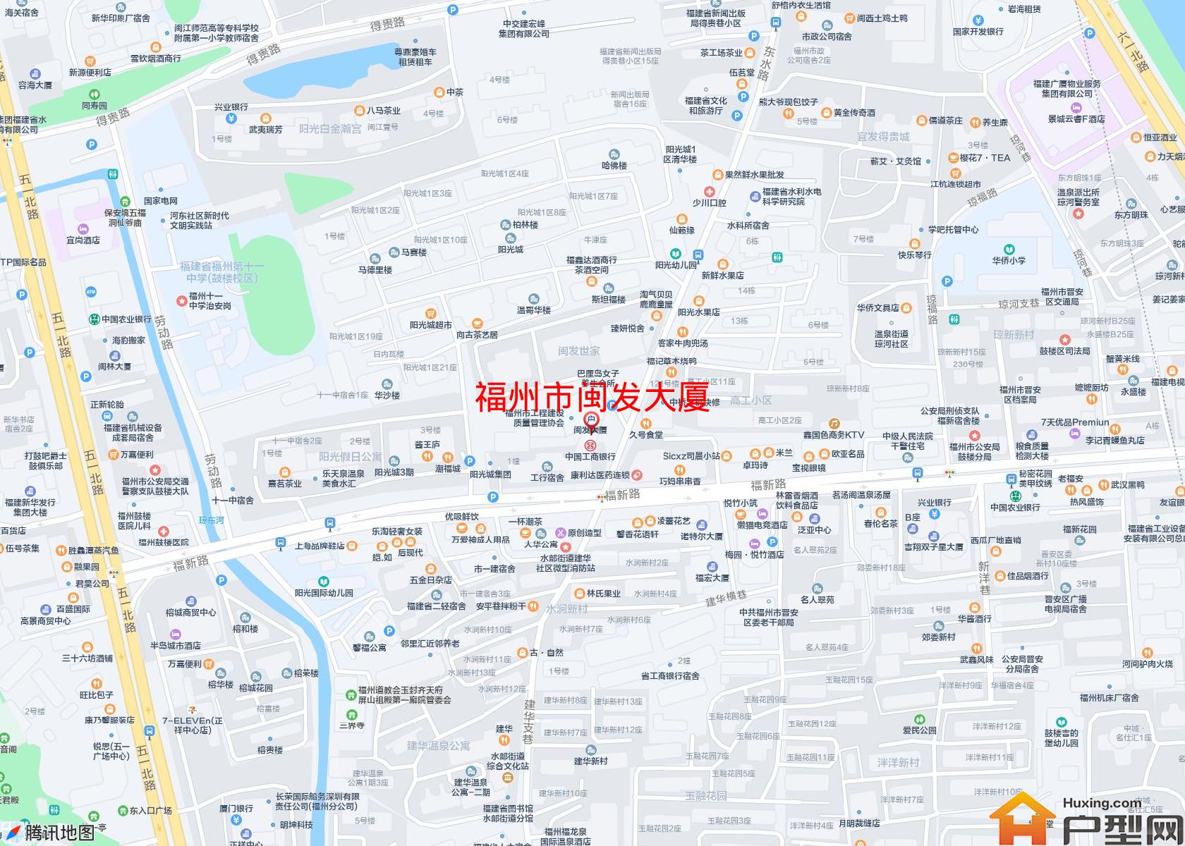 闽发大厦小区 - 户型网