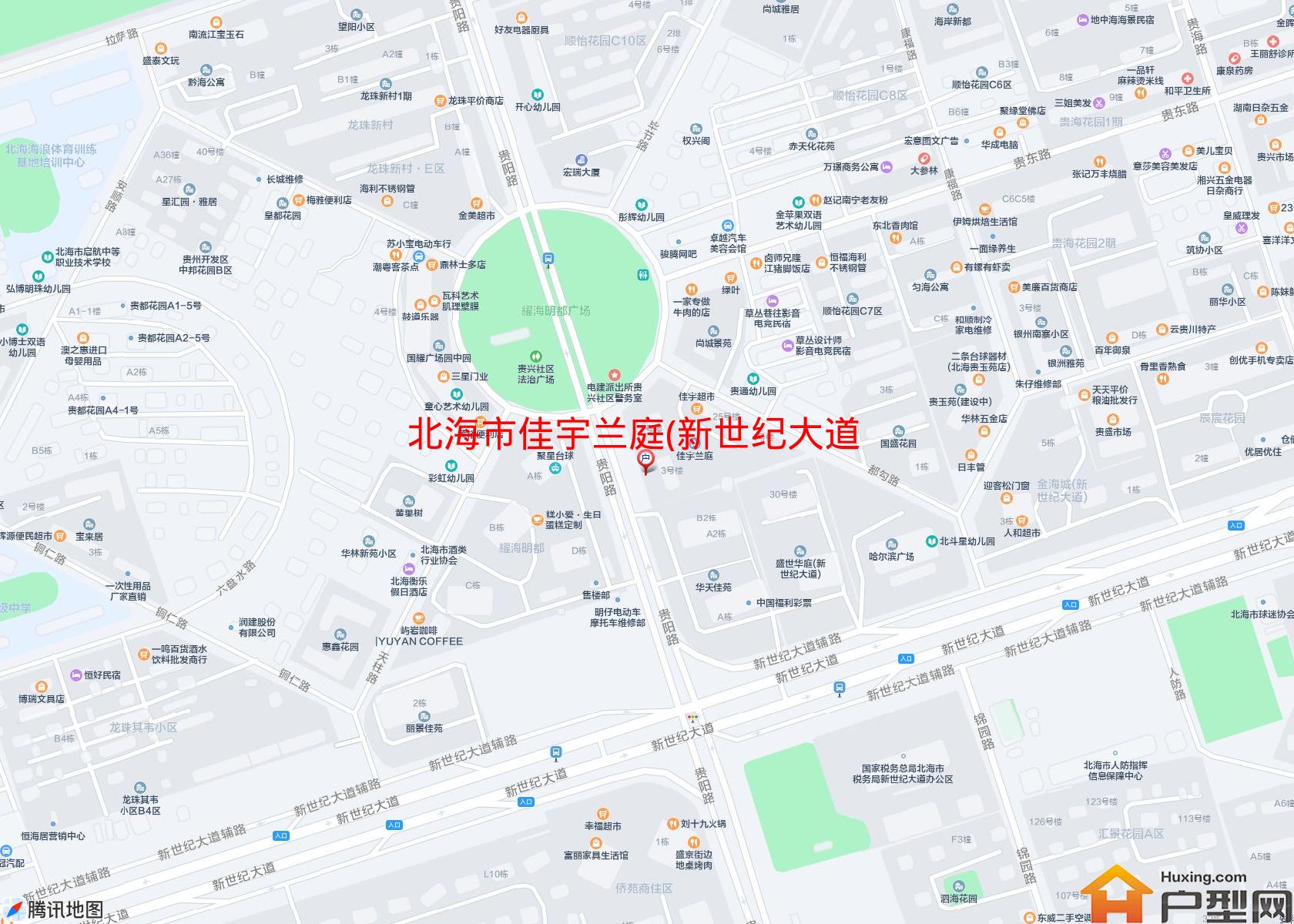 佳宇兰庭(新世纪大道10号)小区 - 户型网