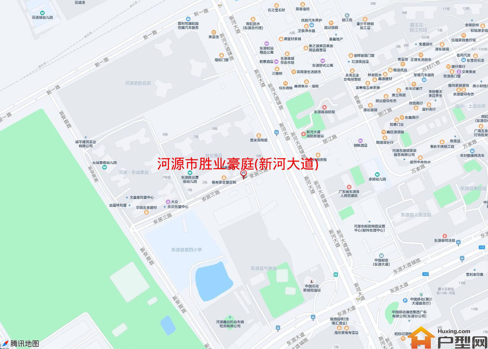 胜业豪庭(新河大道)小区 - 户型网