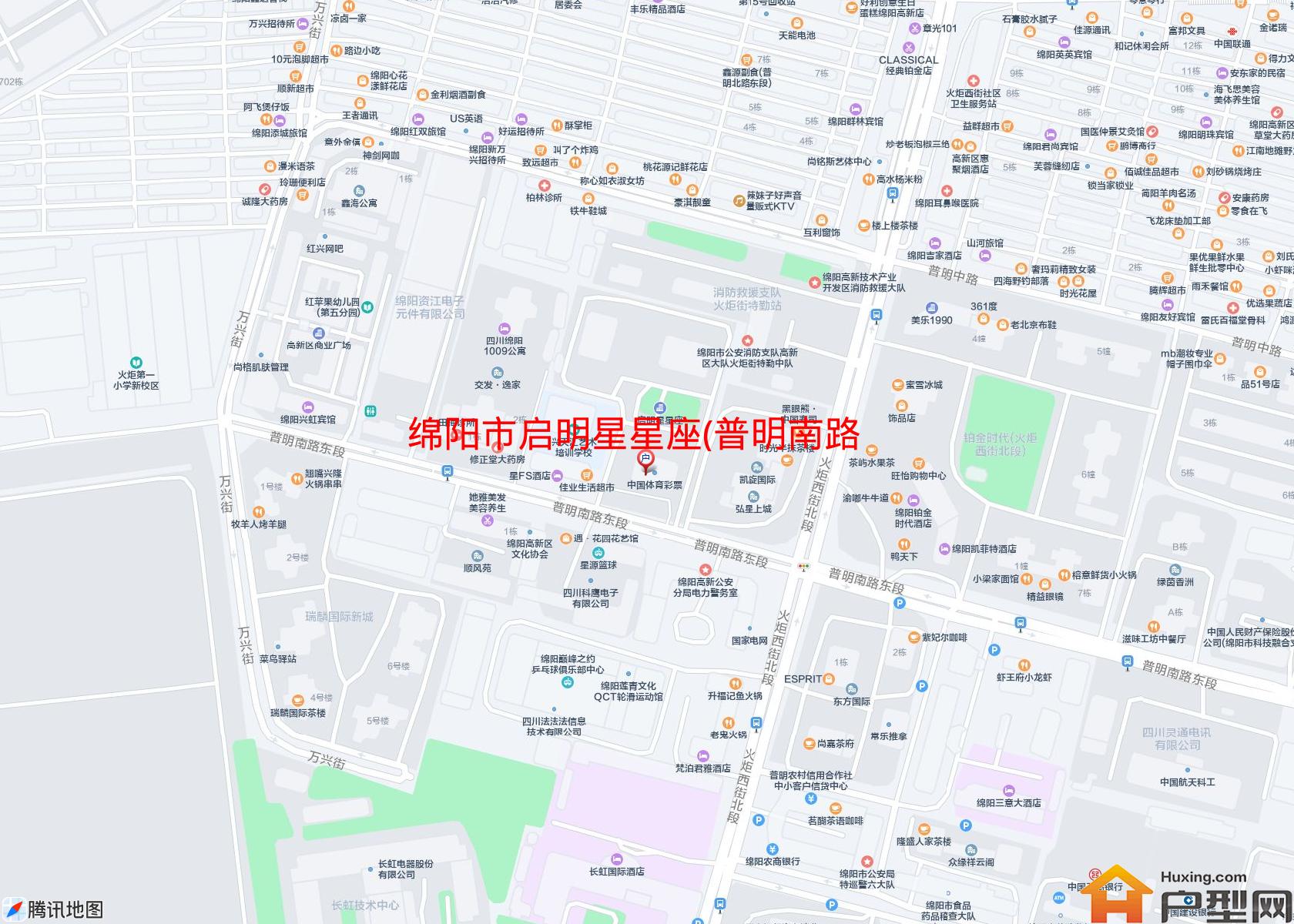 启明星星座(普明南路东段124号)小区 - 户型网