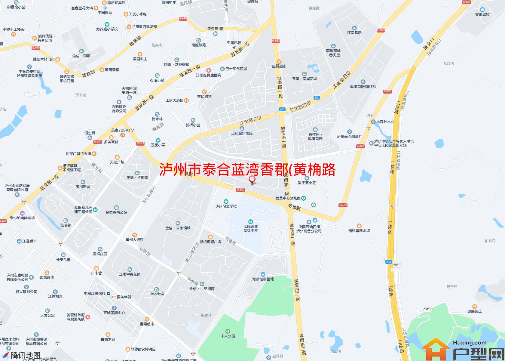 泰合蓝湾香郡(黄桷路19号)小区 - 户型网