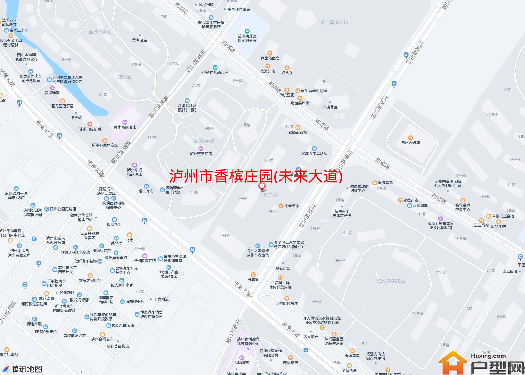香槟庄园(未来大道)小区 - 户型网