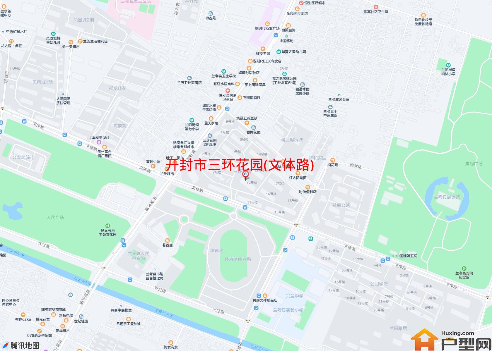 三环花园(文体路)小区 - 户型网