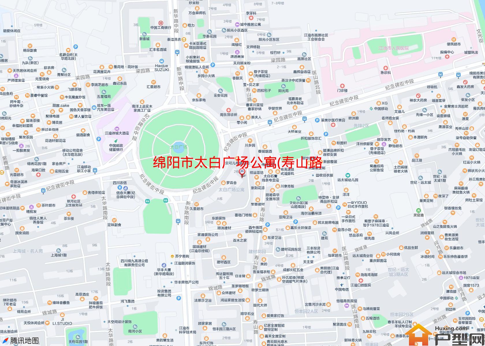 太白广场公寓(寿山路283号)小区 - 户型网