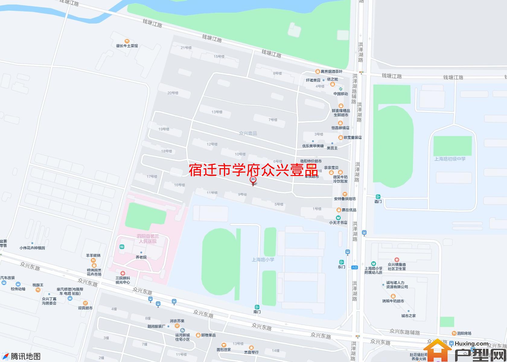 学府众兴壹品小区 - 户型网