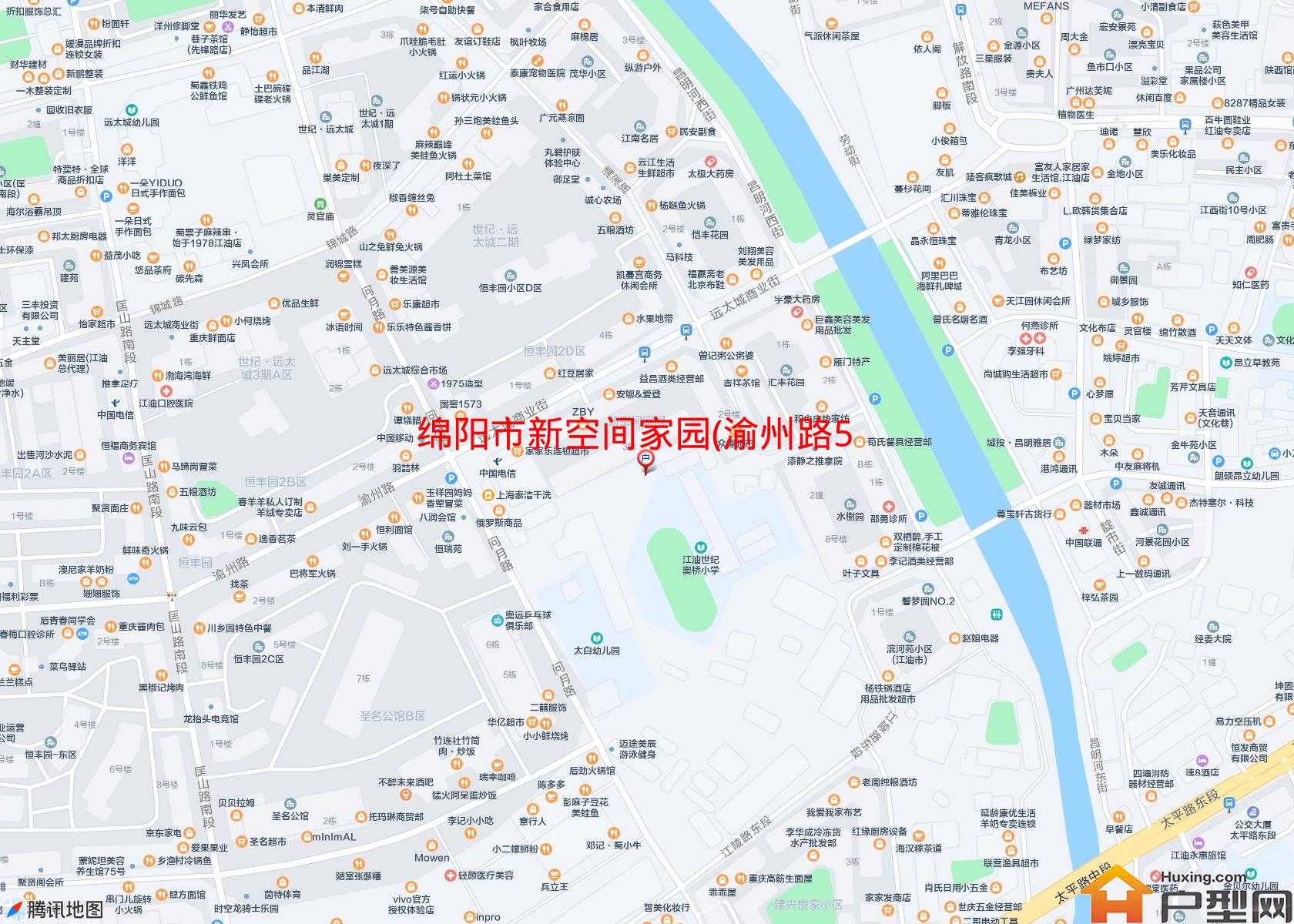 新空间家园(渝州路55号)小区 - 户型网