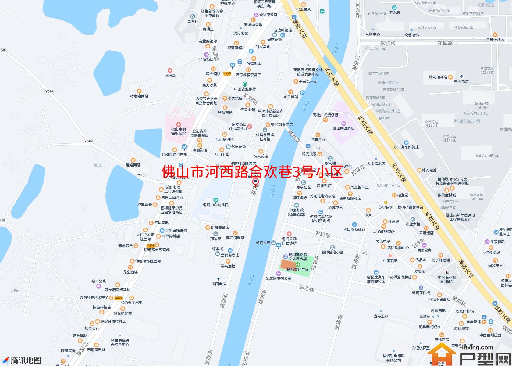 河西路合欢巷3号小区小区 - 户型网