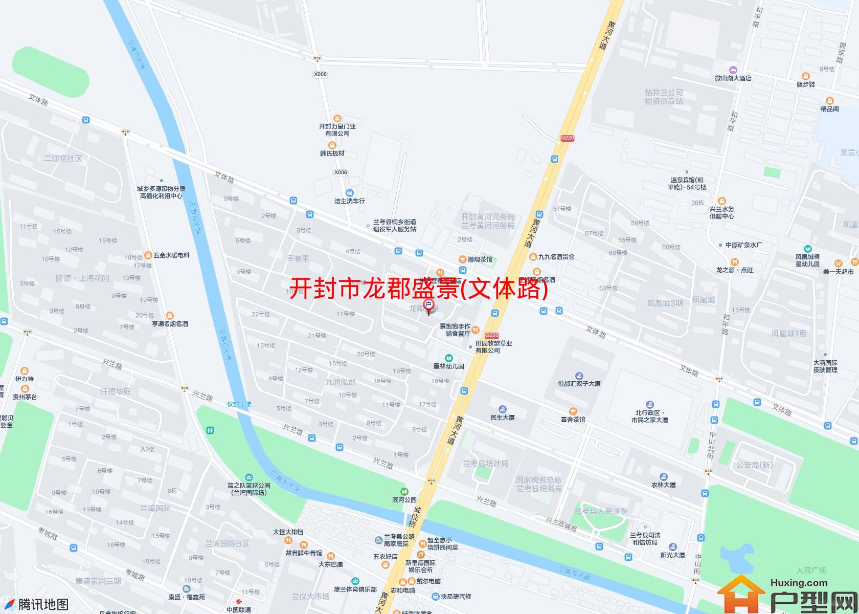 龙郡盛景(文体路)小区 - 户型网