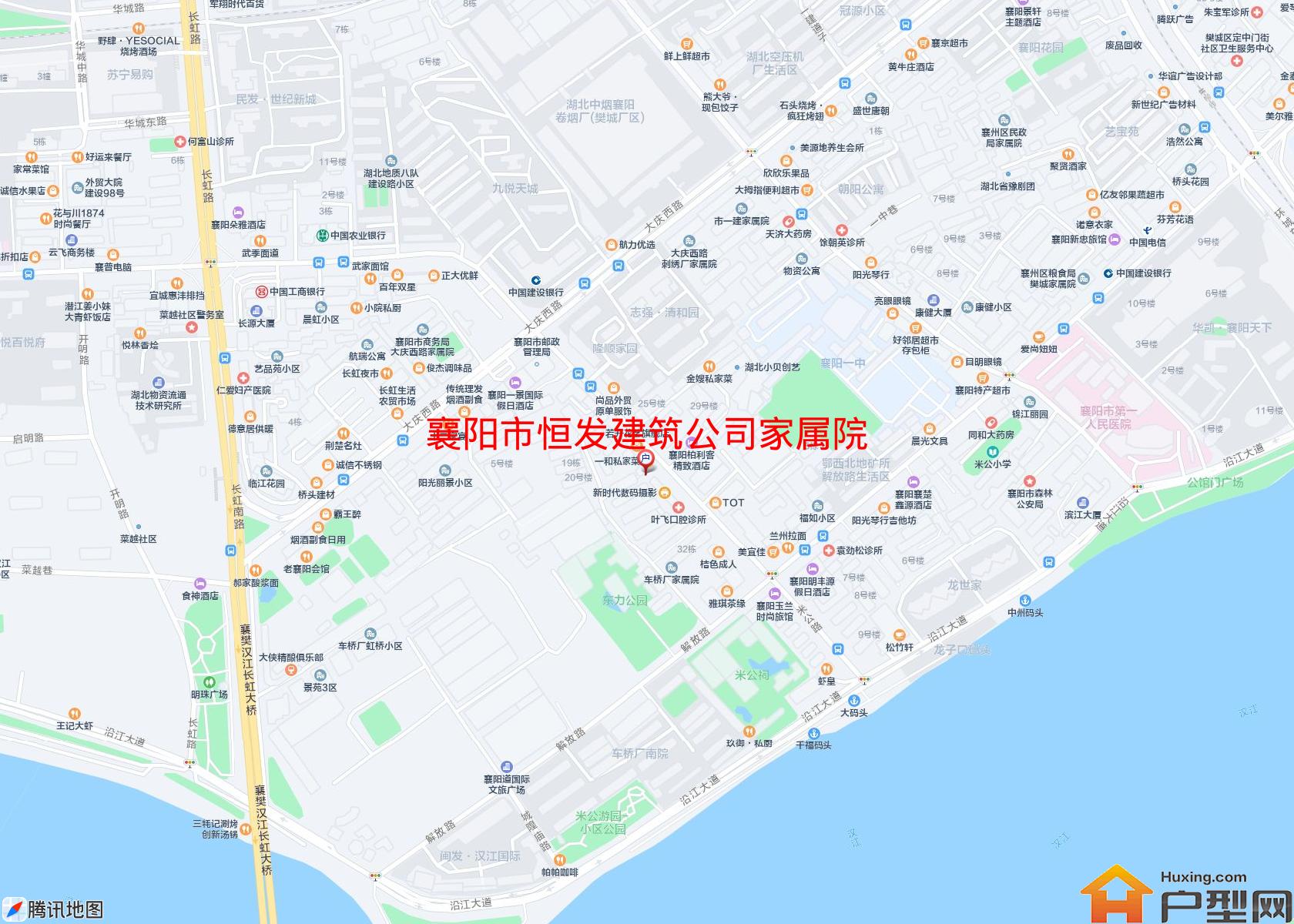 恒发建筑公司家属院小区 - 户型网
