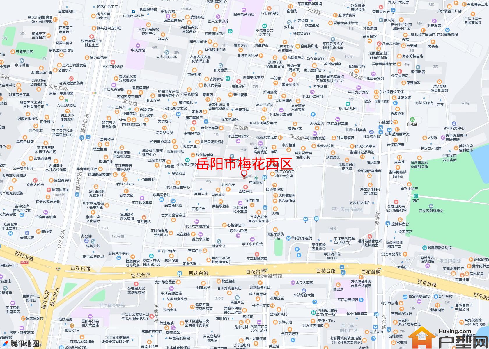 梅花西区小区 - 户型网