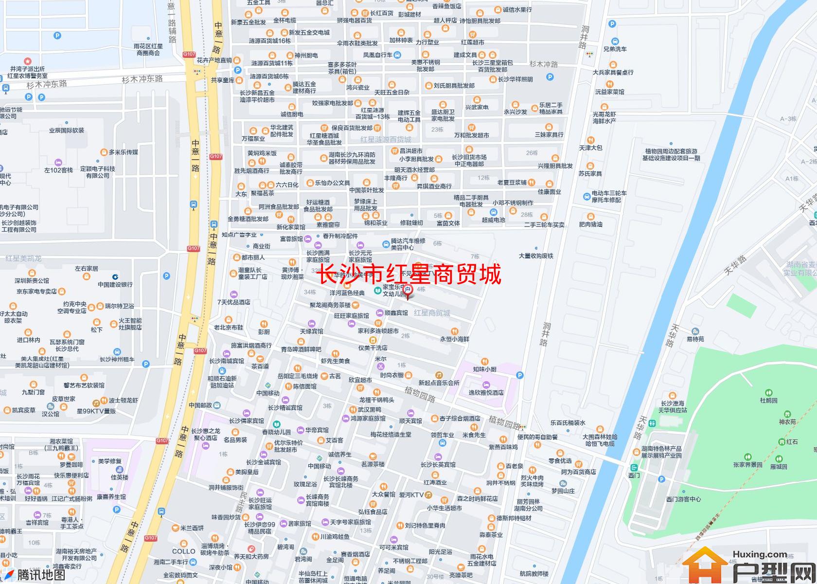 红星商贸城小区 - 户型网