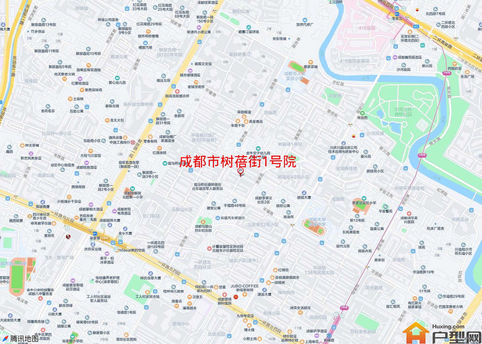 树蓓街1号院小区 - 户型网