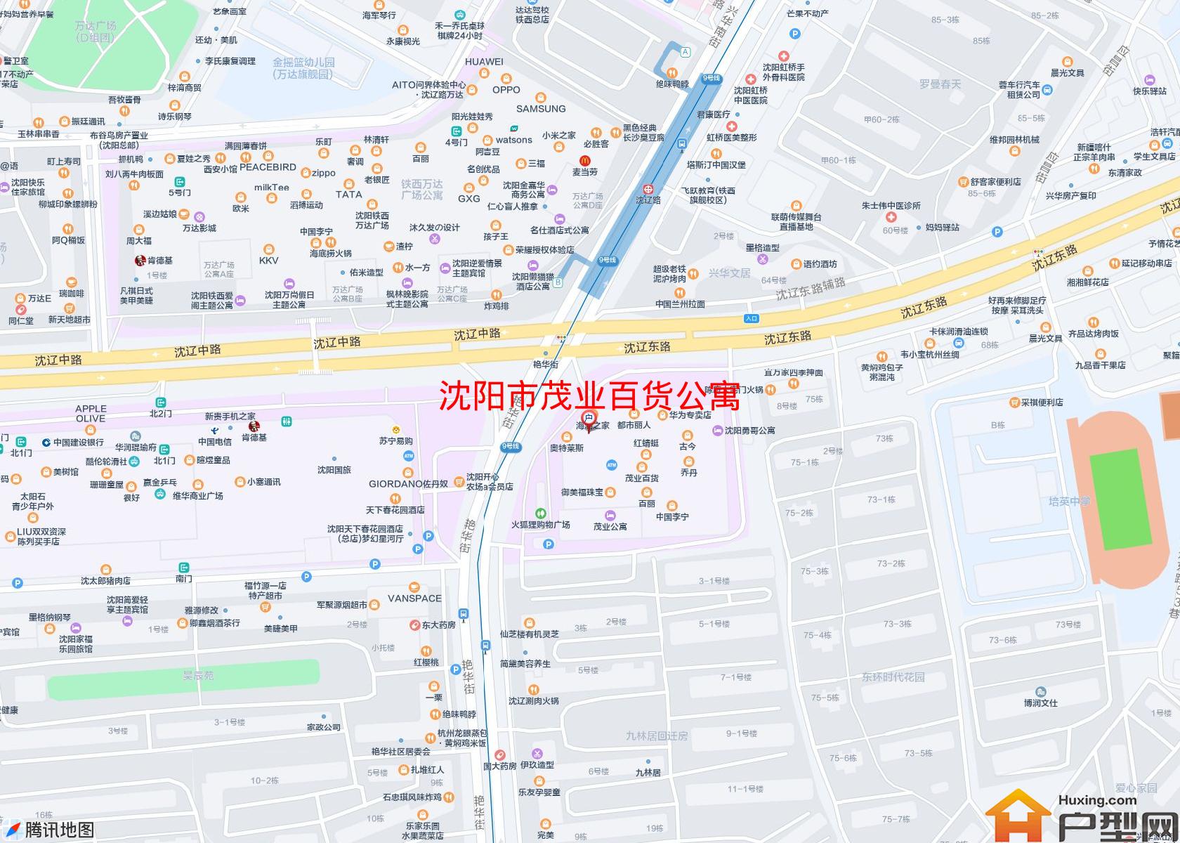 茂业百货公寓小区 - 户型网