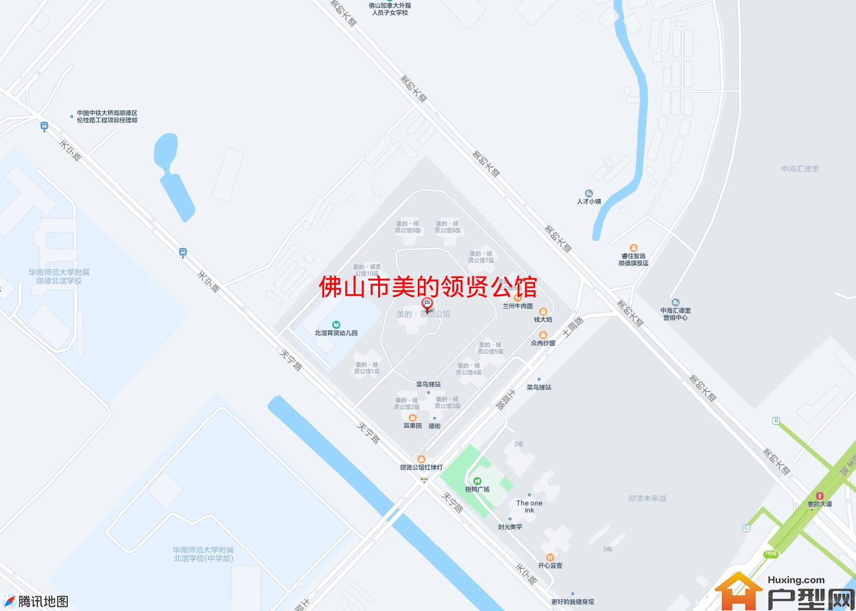美的领贤公馆小区 - 户型网