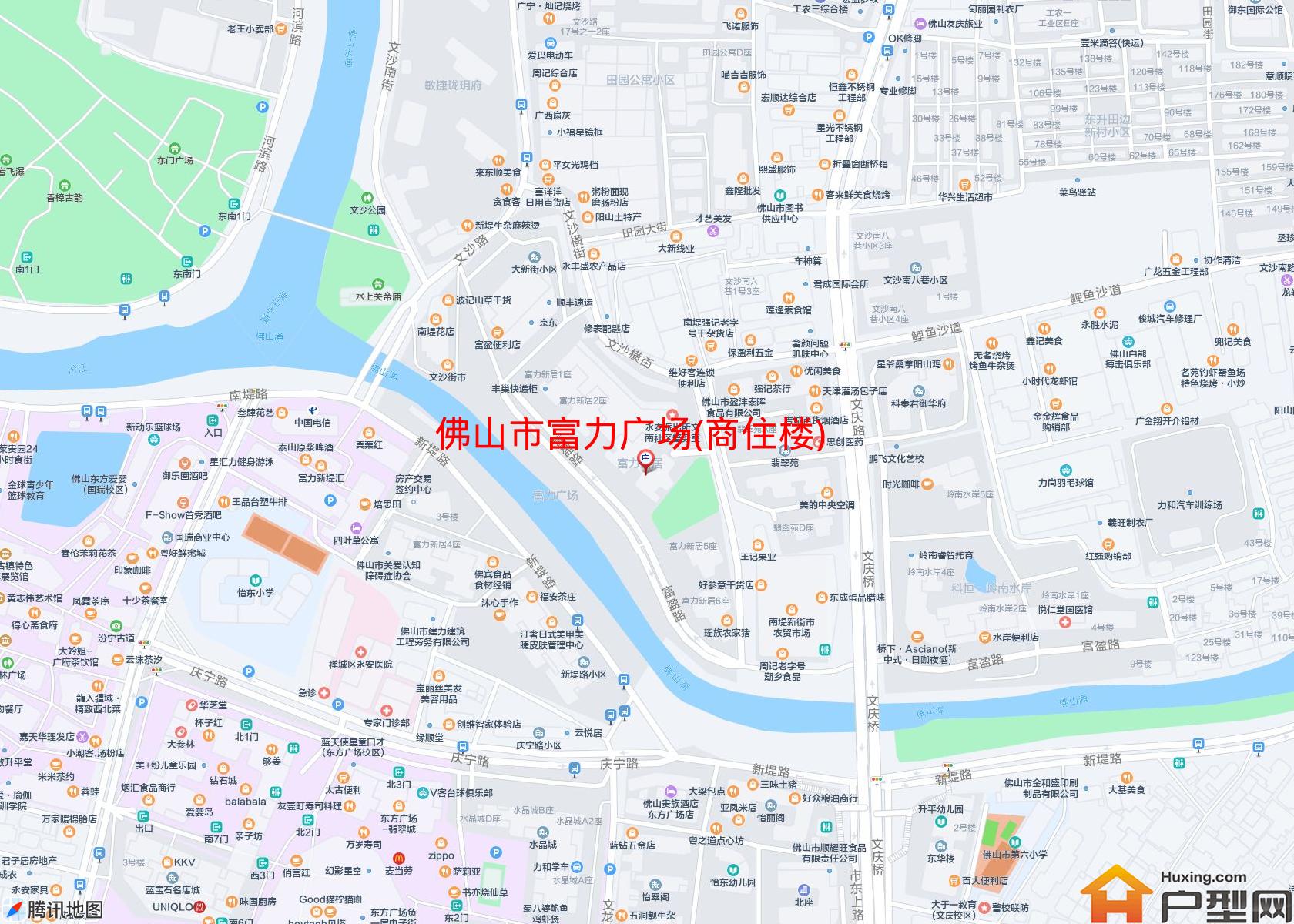 富力广场(商住楼)小区 - 户型网