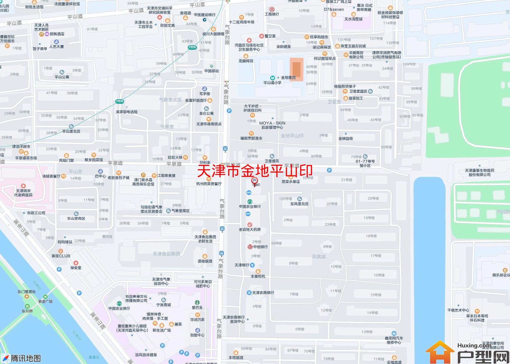 金地平山印小区 - 户型网