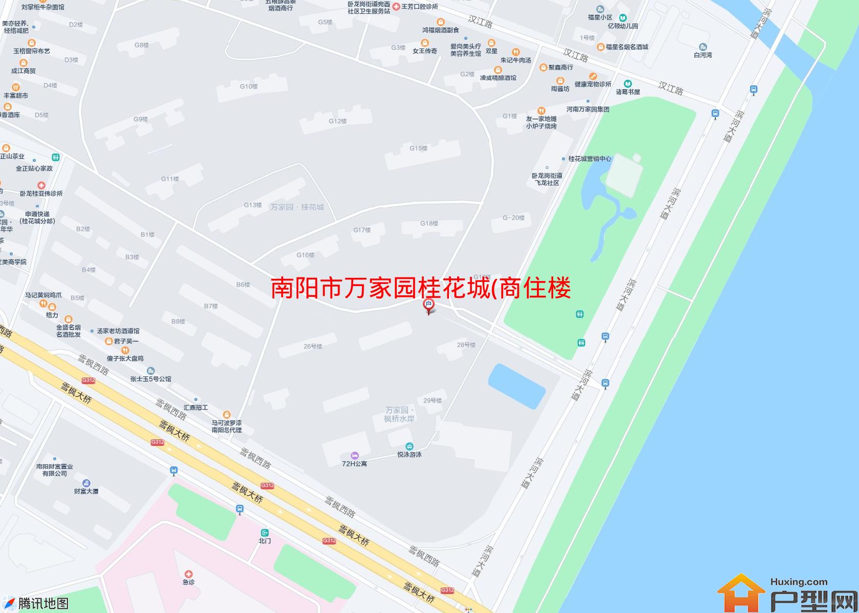 万家园桂花城(商住楼)小区 - 户型网