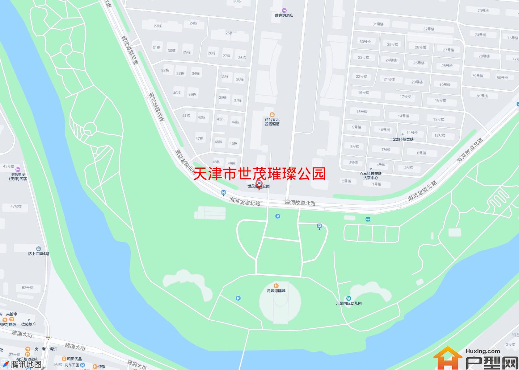 世茂璀璨公园小区 - 户型网