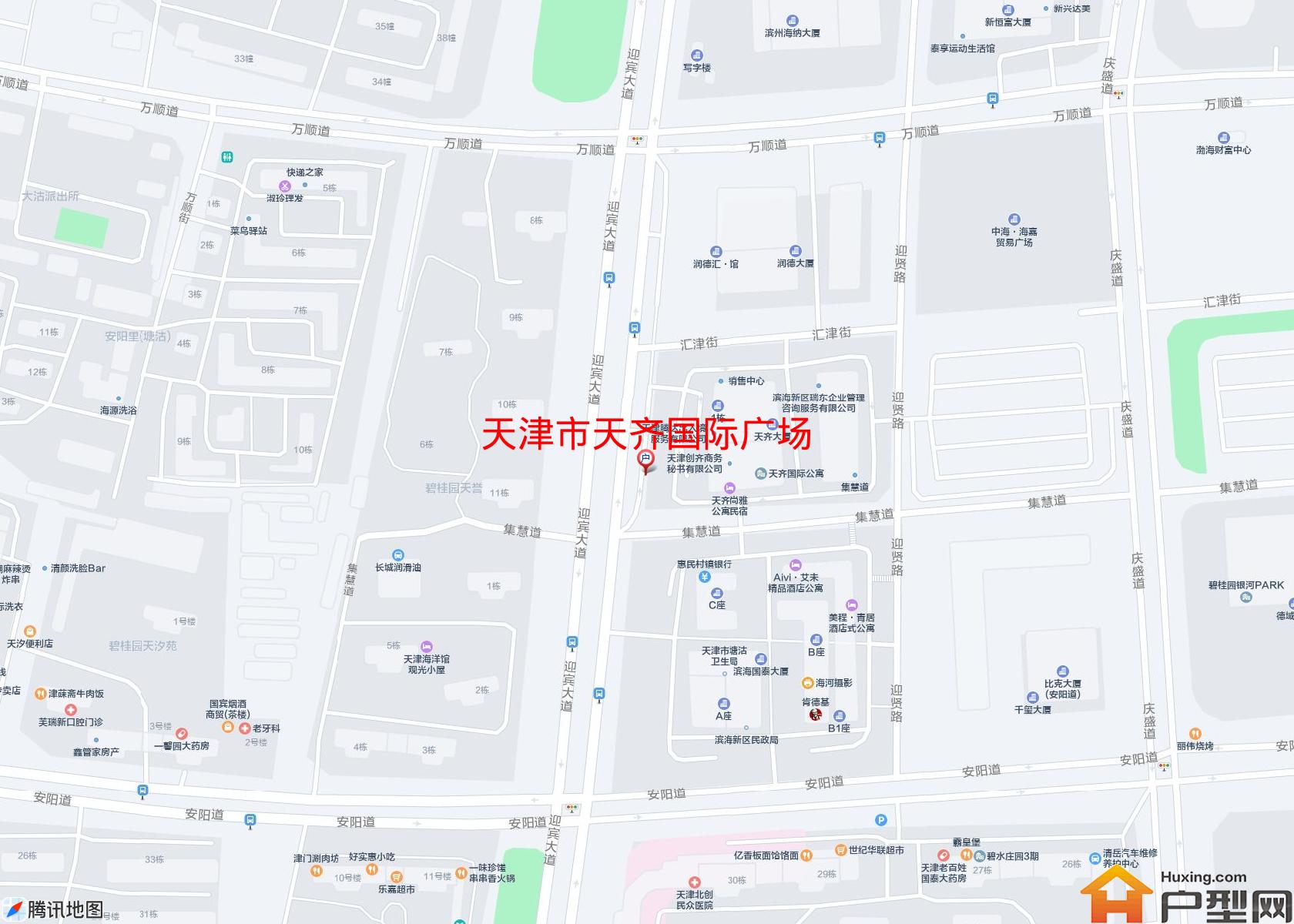 天齐国际广场小区 - 户型网