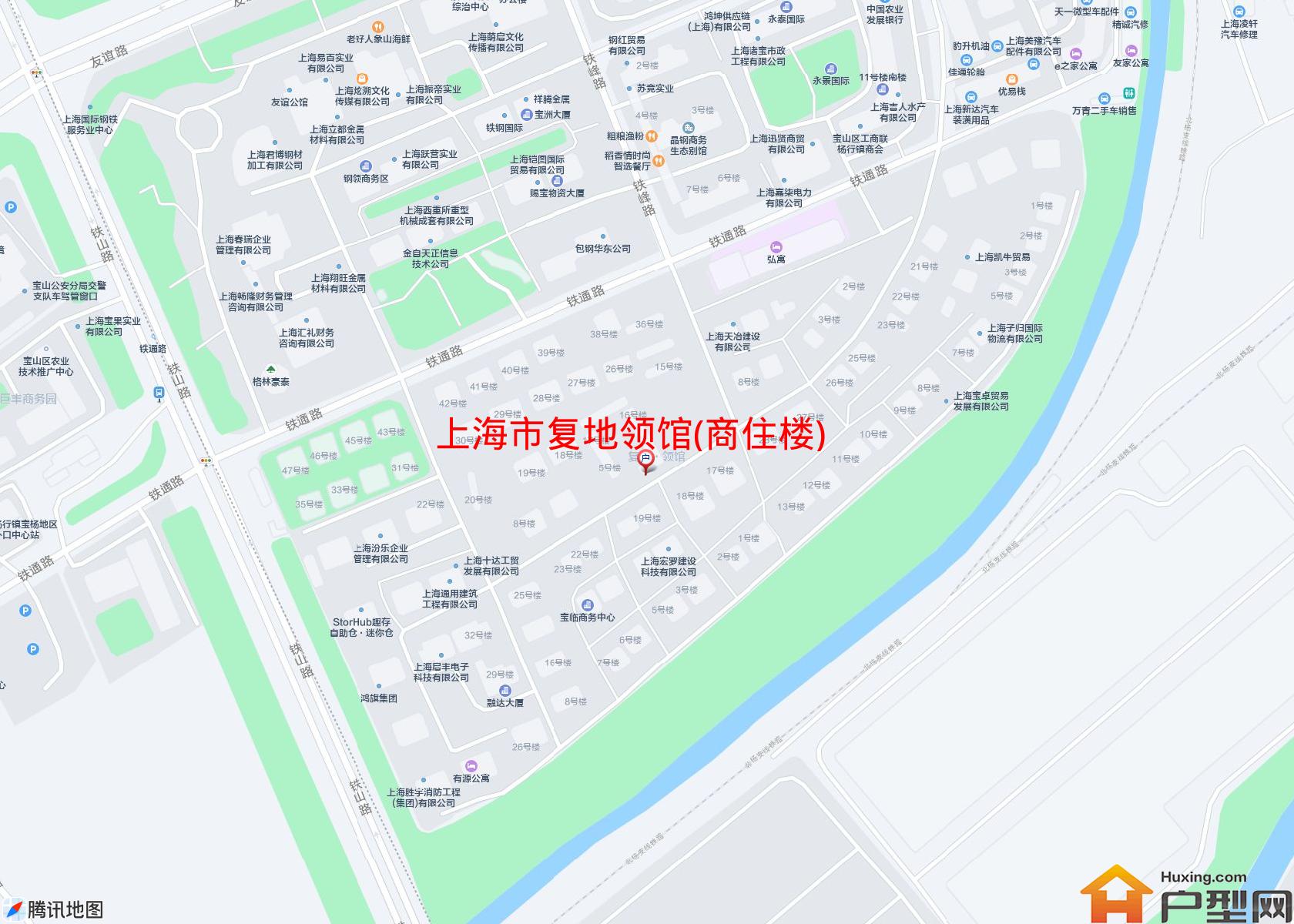 复地领馆(商住楼)小区 - 户型网