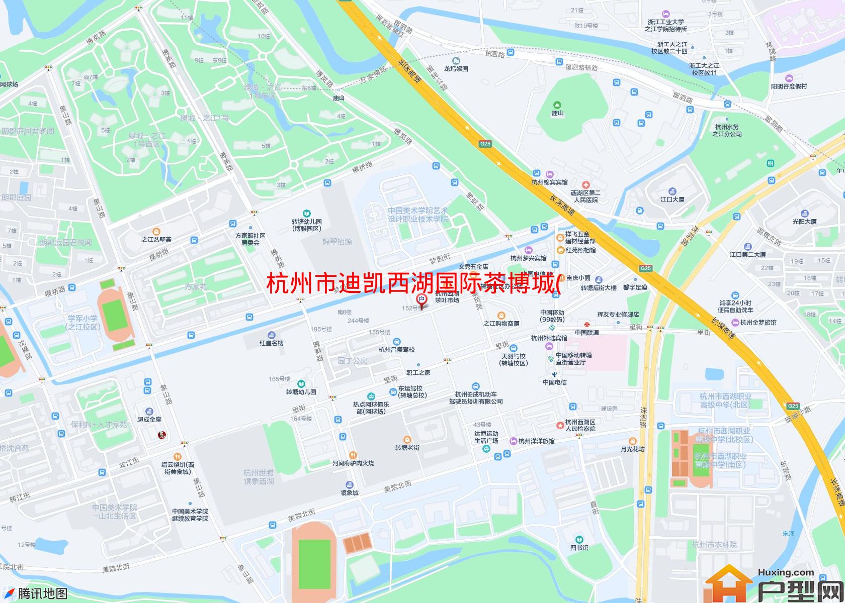 迪凯西湖国际茶博城(商住楼)小区 - 户型网