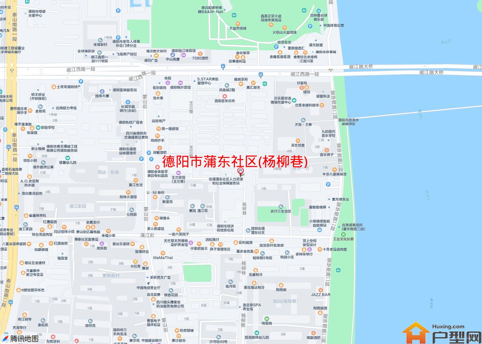 蒲东社区(杨柳巷)小区 - 户型网